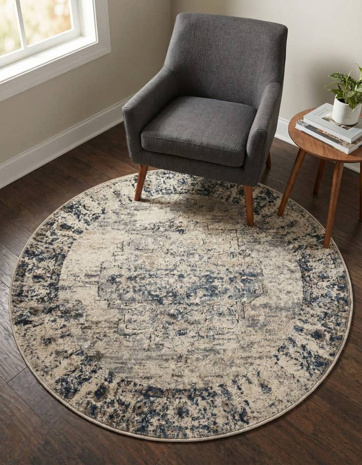 Detail image of  4' x 4' Oregon Round Rug