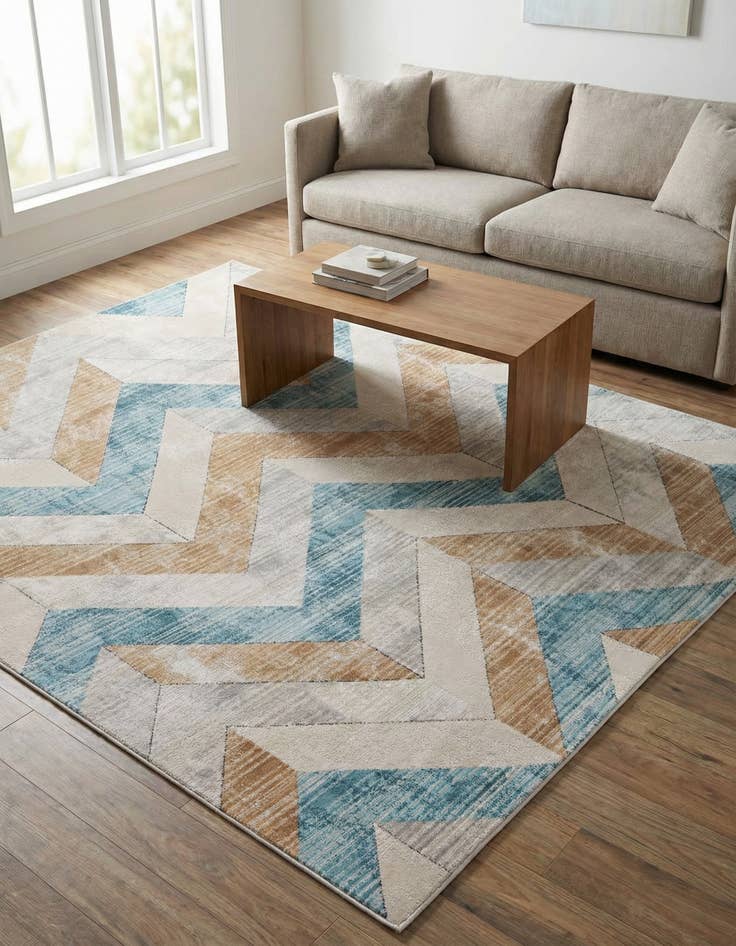 Detail image of 8' x 10' Leipzig Rug