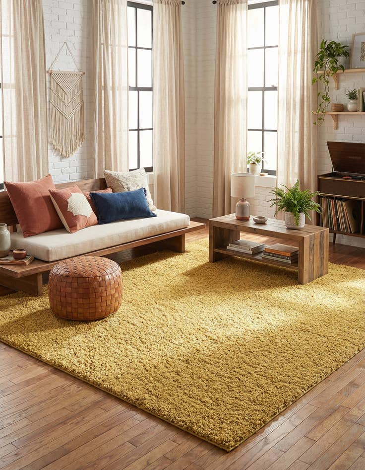 Detail image of 7' 10 x 7' 10 Everyday Shag Square Rug