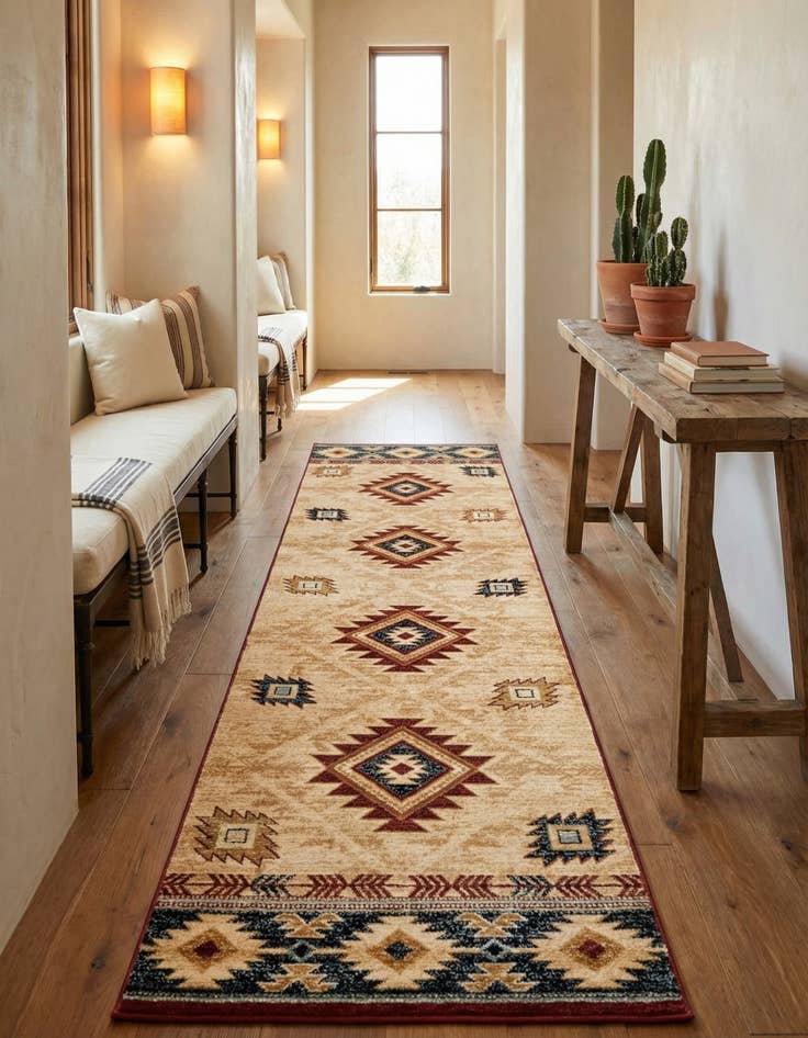 Detail image of 3' x 12' Pioneer Runner Rug