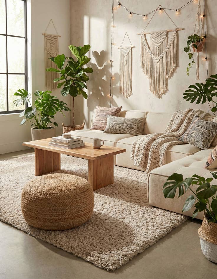 Detail image of 6' x 9' Infinity Shag Rug