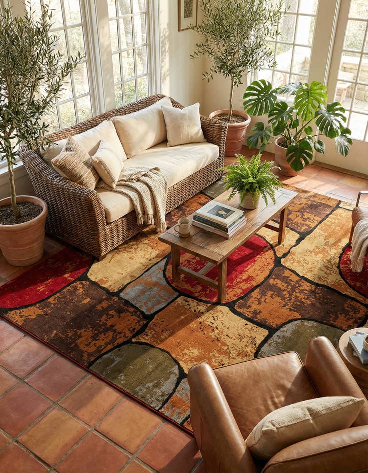 Detail image of 10' x 10' Cafe Square Rug