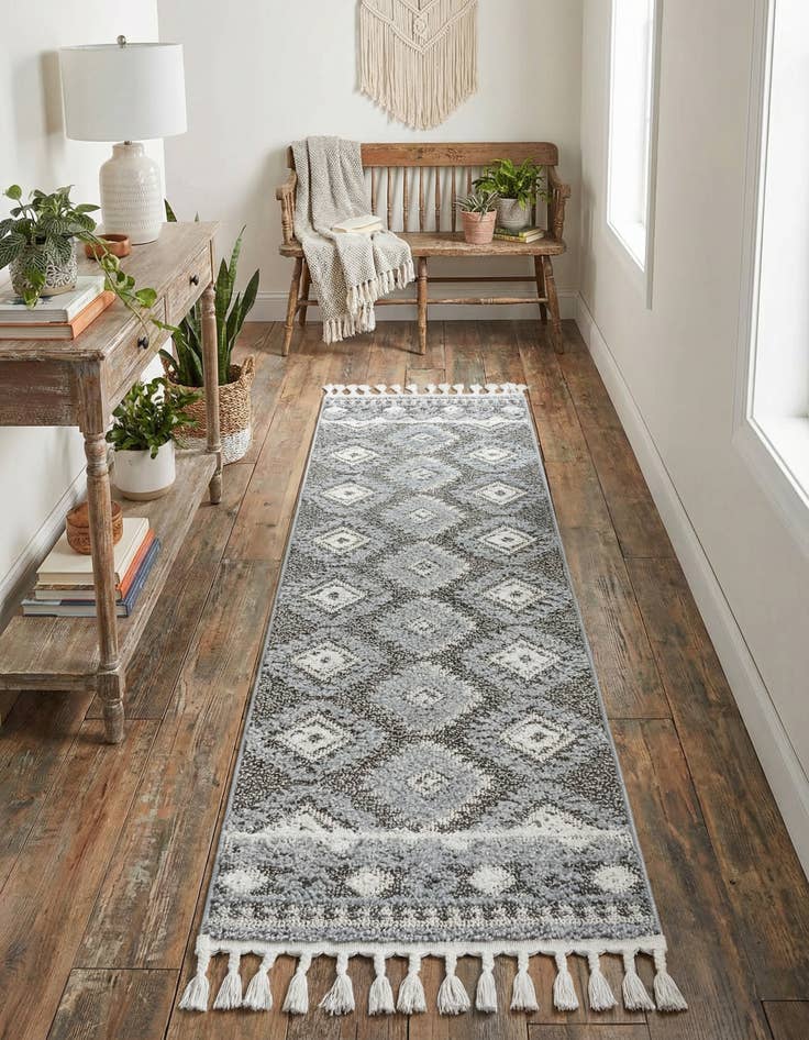 Detail image of 2' x 6' Boho Runner Rug