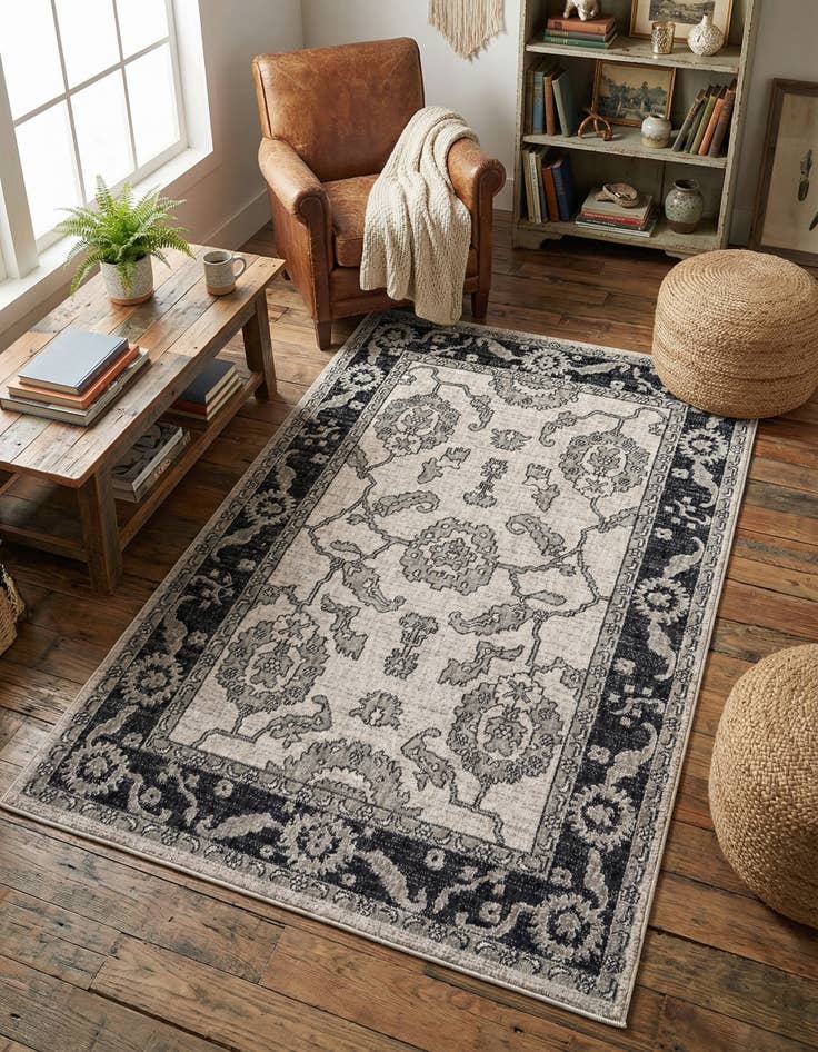 Detail image of 4' x 6' Eco Traditional Rug