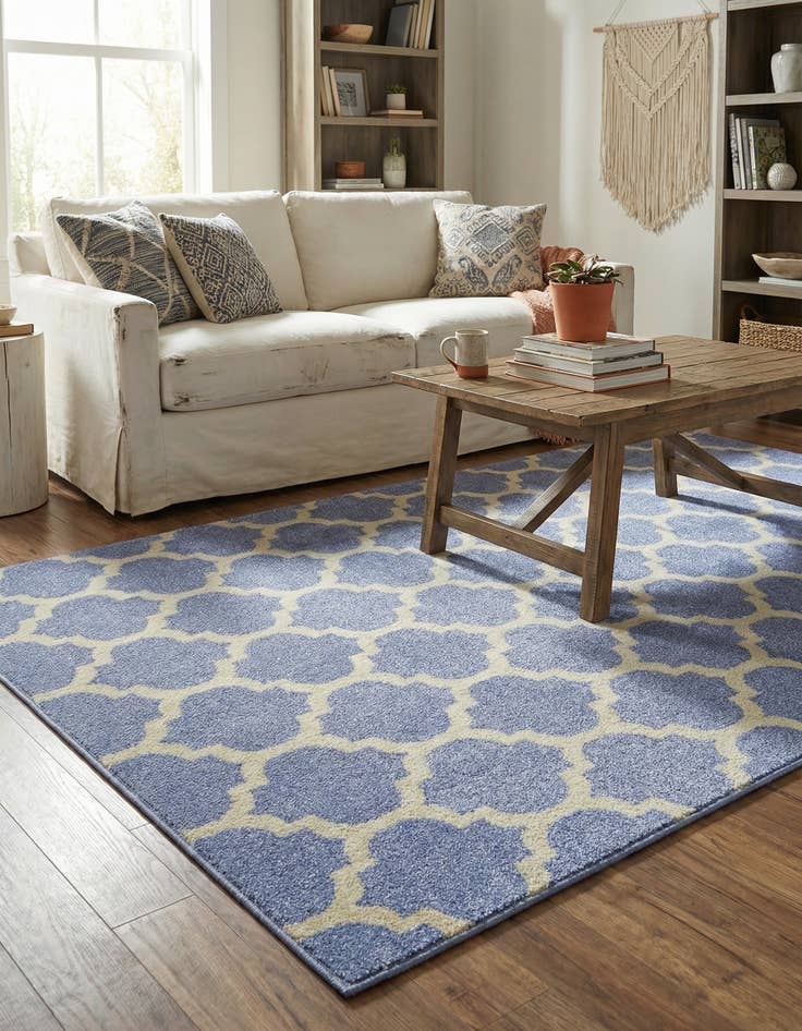 Detail image of 6' x 9' Lattice Rug