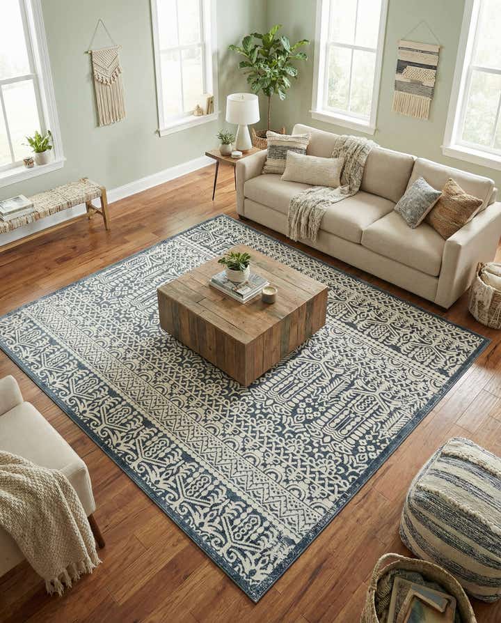 Jill Zarin 7' 10 x 7' 10 Uptown Cloisters Square Rug