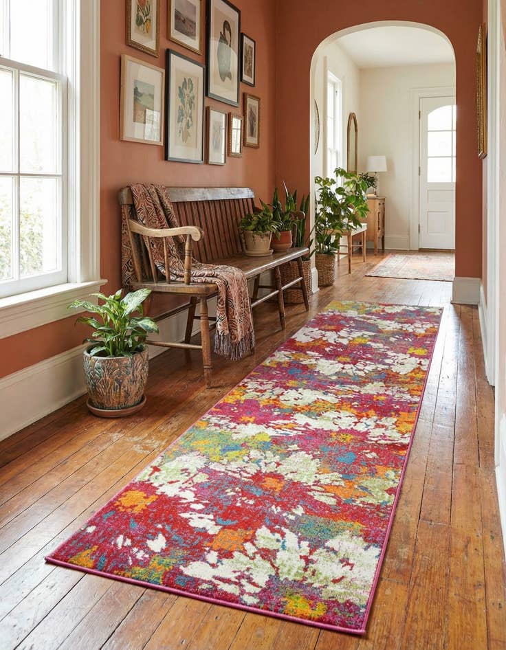 Detail image of 2' 7 x 10' Tuscany Runner Rug