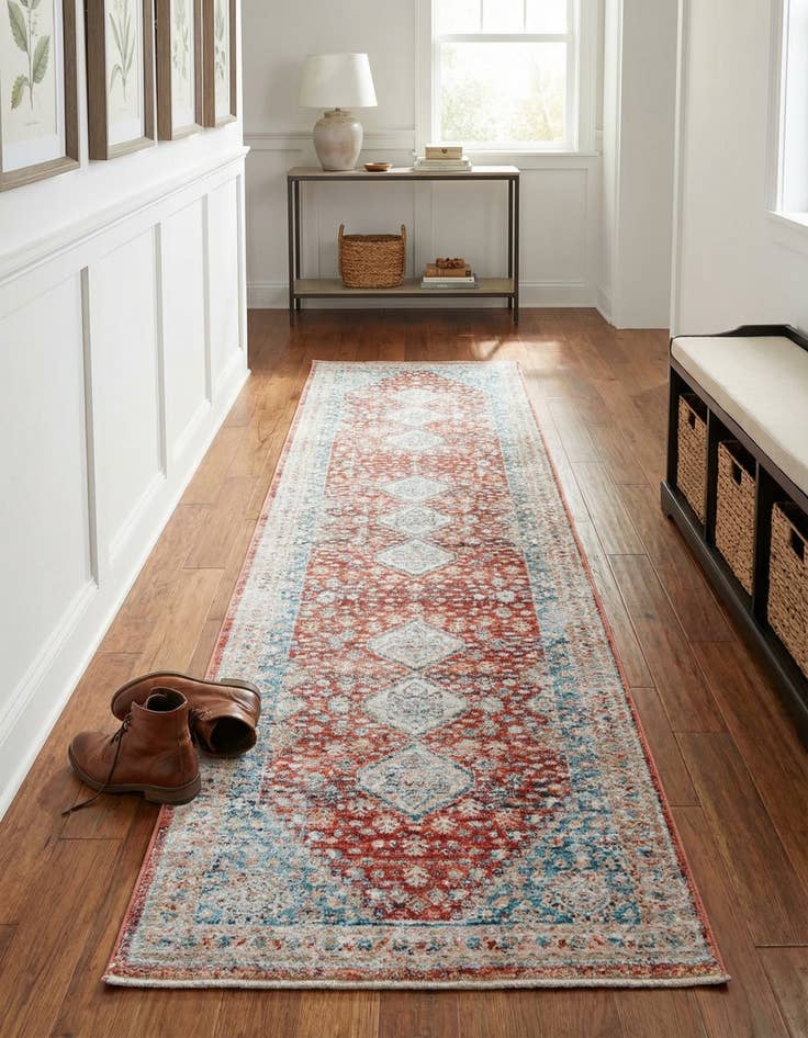 Detail image of 2' 7 x 10' 2 Newport Runner Rug