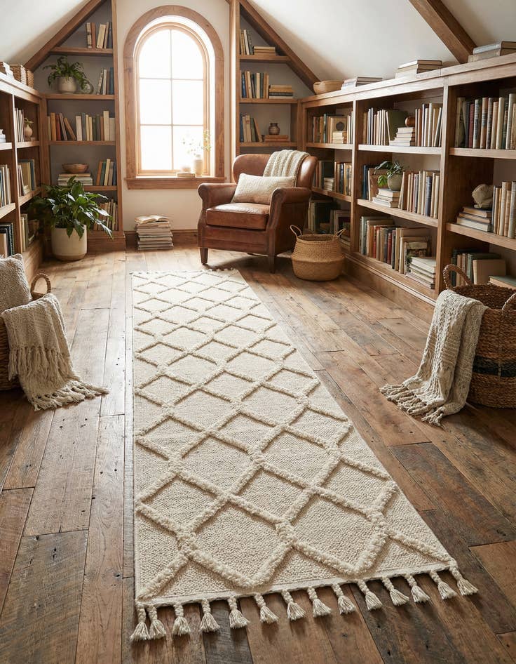 Detail image of 2' 7 x 12' Boho Runner Rug