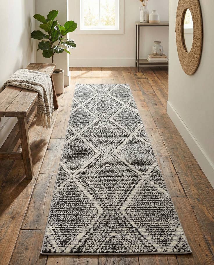 Detail image of 2' 7 x 12' Tagine Runner Rug