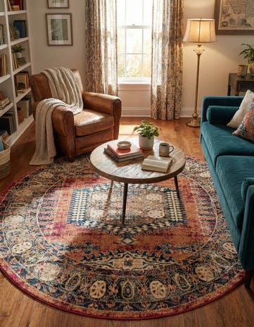 8' x 8' Eden Round Rug