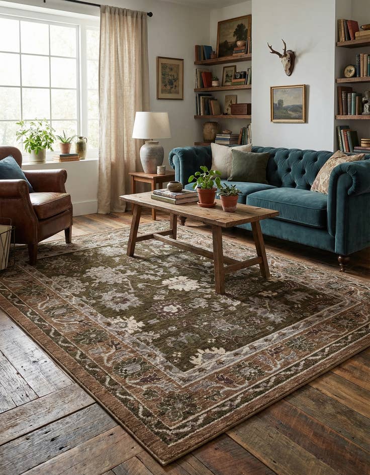 Detail image of 8' x 10' Grand Tradition Rug