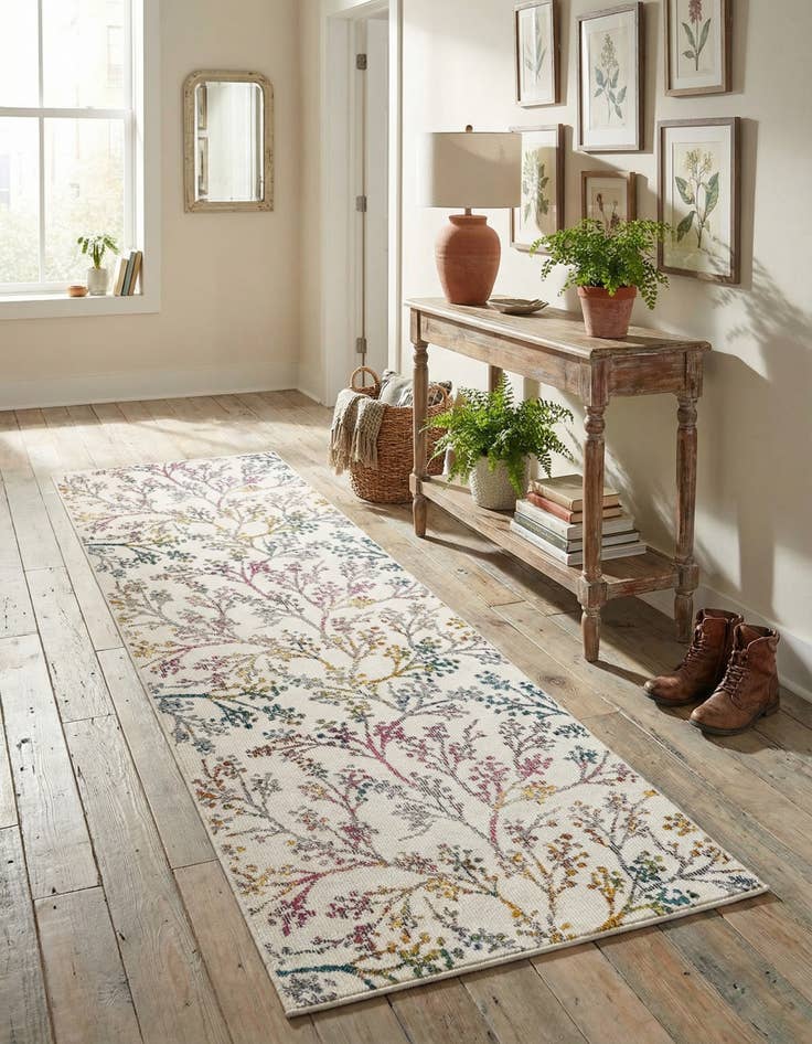 Detail image of 2' x 5' Blossom Runner Rug