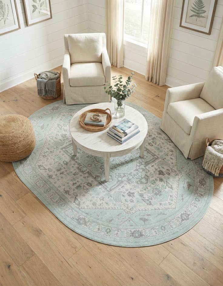 Detail image of 8' x 10' Whitney Oval Rug