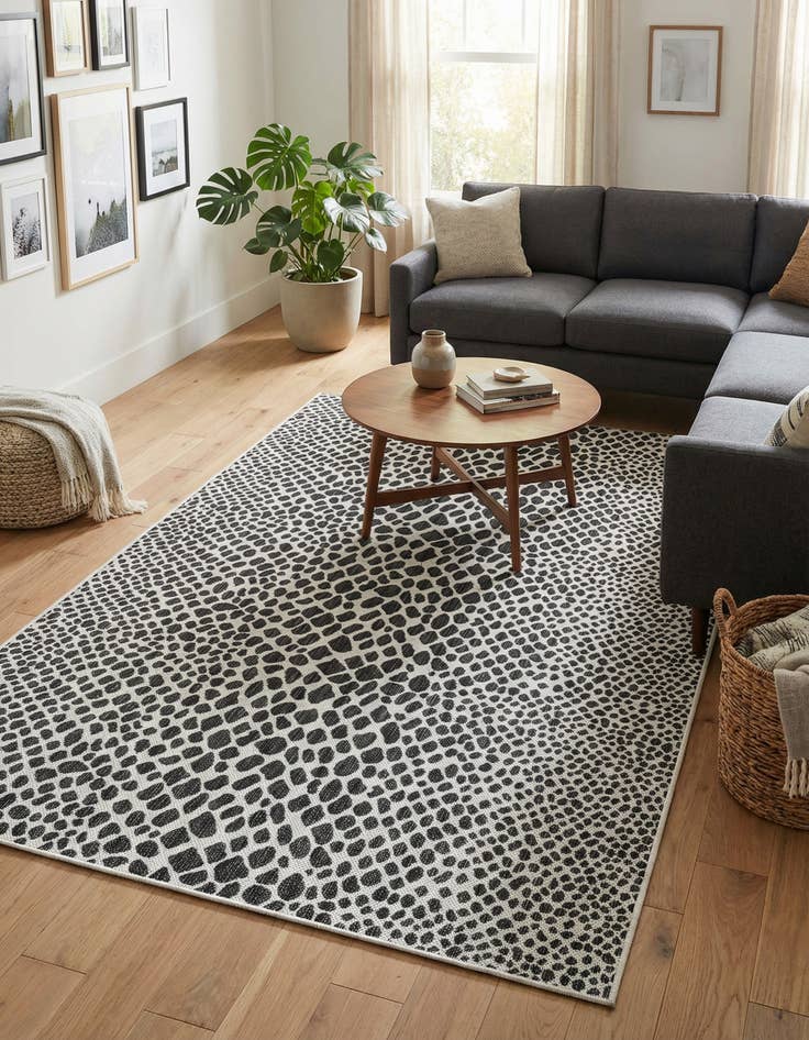 Detail image of 5' 3 x 8' Washable Jill Zarin Cape Town Indoor / Outdoor Rug