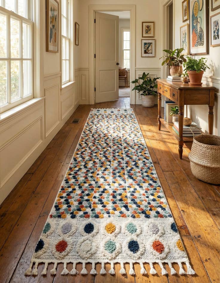 Detail image of 2' 7 x 13' 3 Cherokee Runner Rug