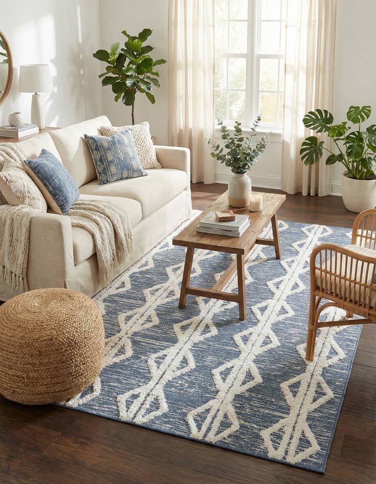 Detail image of 5' 5 x 8' Sabrina Soto Casa Palma Rug