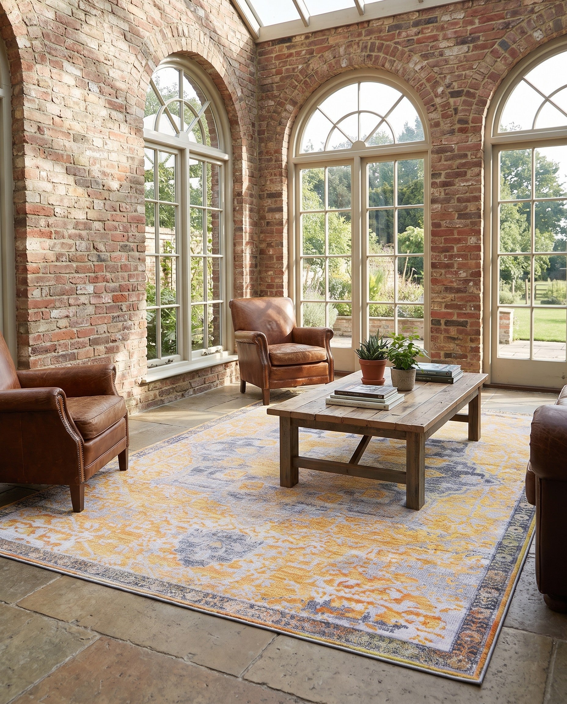 10' 6 x 13' Washable Francesca Rug