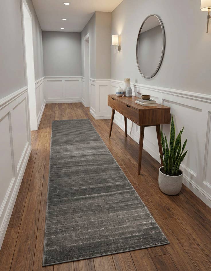 Detail image of 2' 7 x 12' Vogue Geo Runner Rug