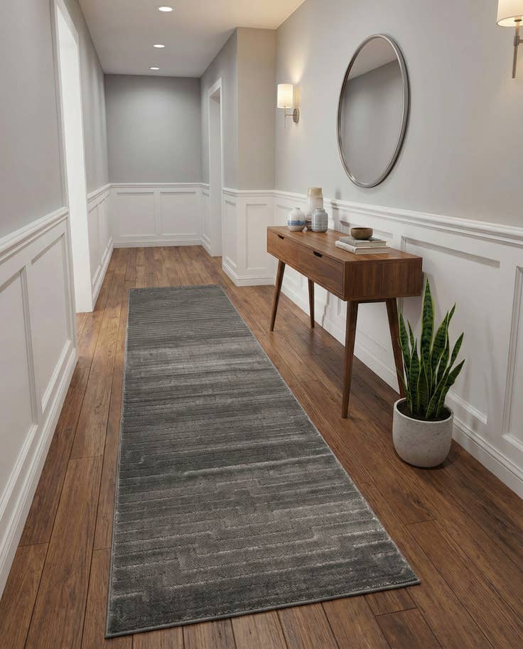 Detail image of 2' 7 x 12' Vogue Geo Runner Rug