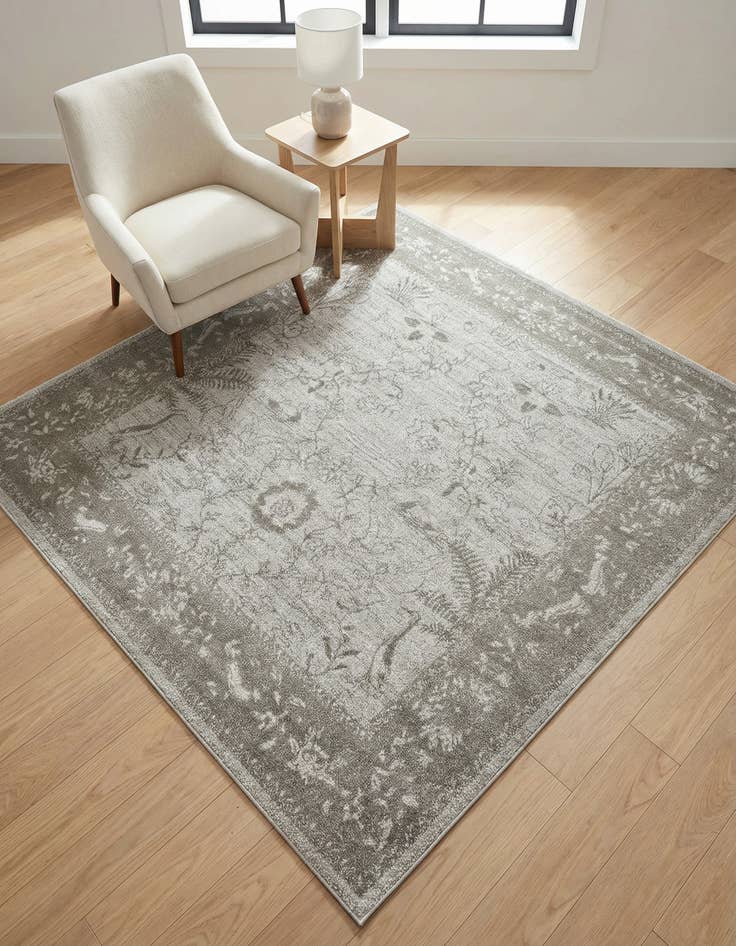 Detail image of 6' x 6' Miranda Square Rug