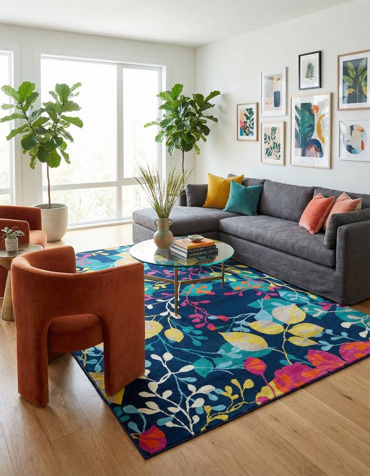 Detail image of 10' x 14' Azalea Rug