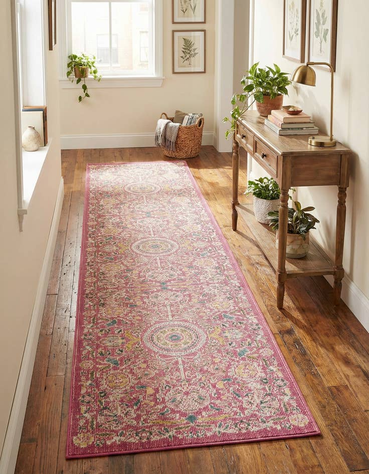 Detail image of 2' x 8' Blossom Runner Rug