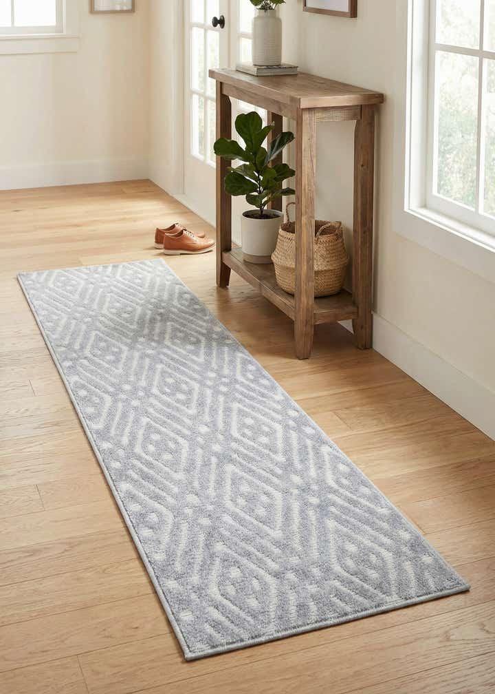2' x 6' Easy-Clean Sabrina Soto Ella Indoor / Outdoor Runner Rug