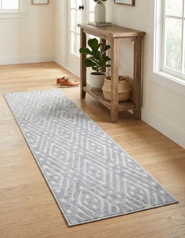 2' x 6' Easy-Clean Sabrina Soto Ella Indoor / Outdoor Runner Rug