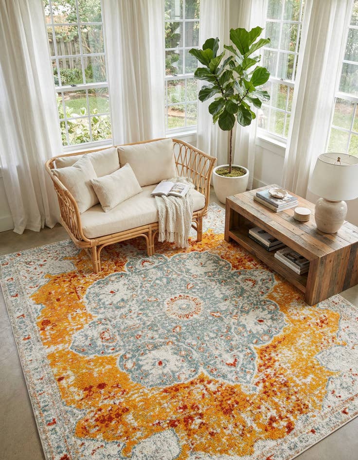 Detail image of 8' x 10' Venice Rug