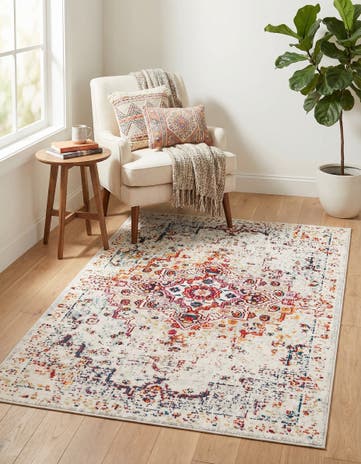 Beige Amulet Rug