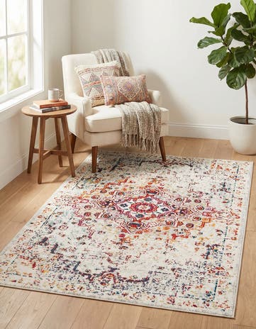 Beige Amulet Rug
