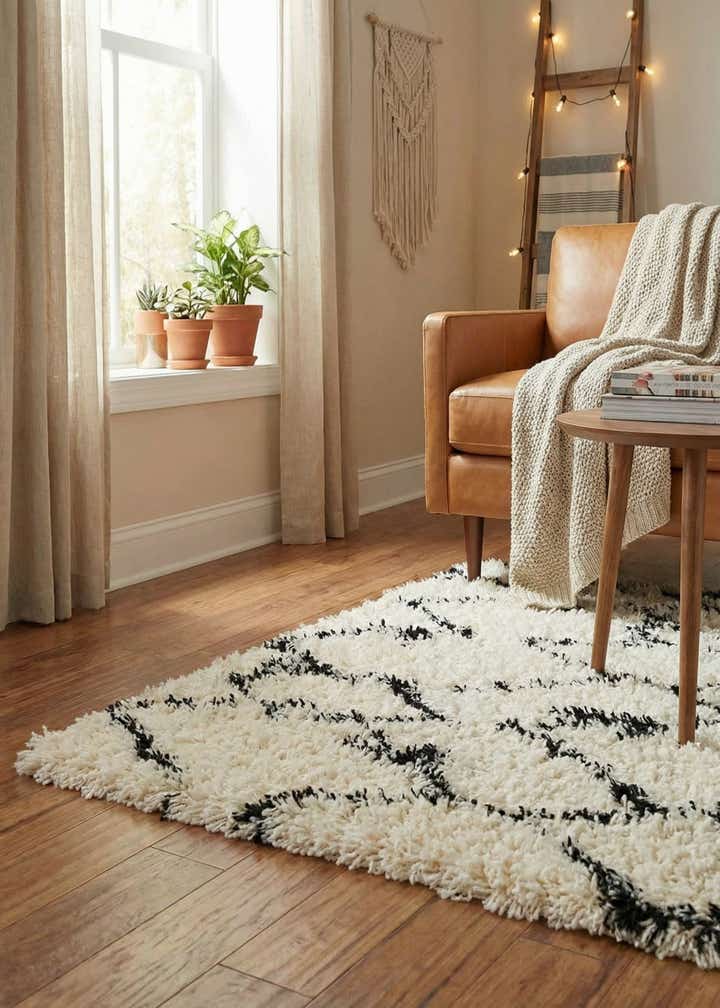 4' x 6' Infinity Shag Rug