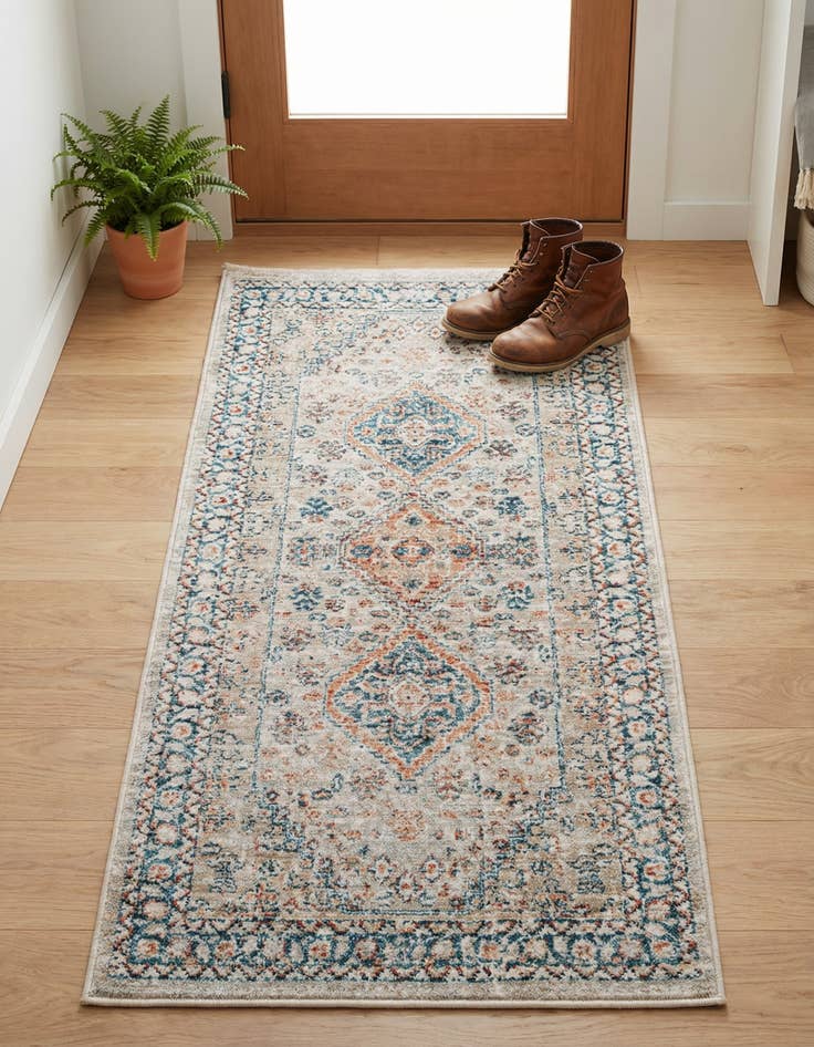 Detail image of 2' x 4' Newport Runner Rug
