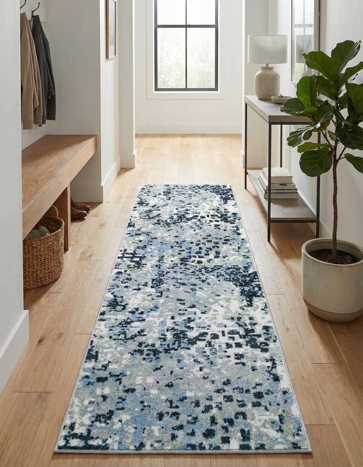 Detail image of 2' x 6' Kamala Washable Runner Rug