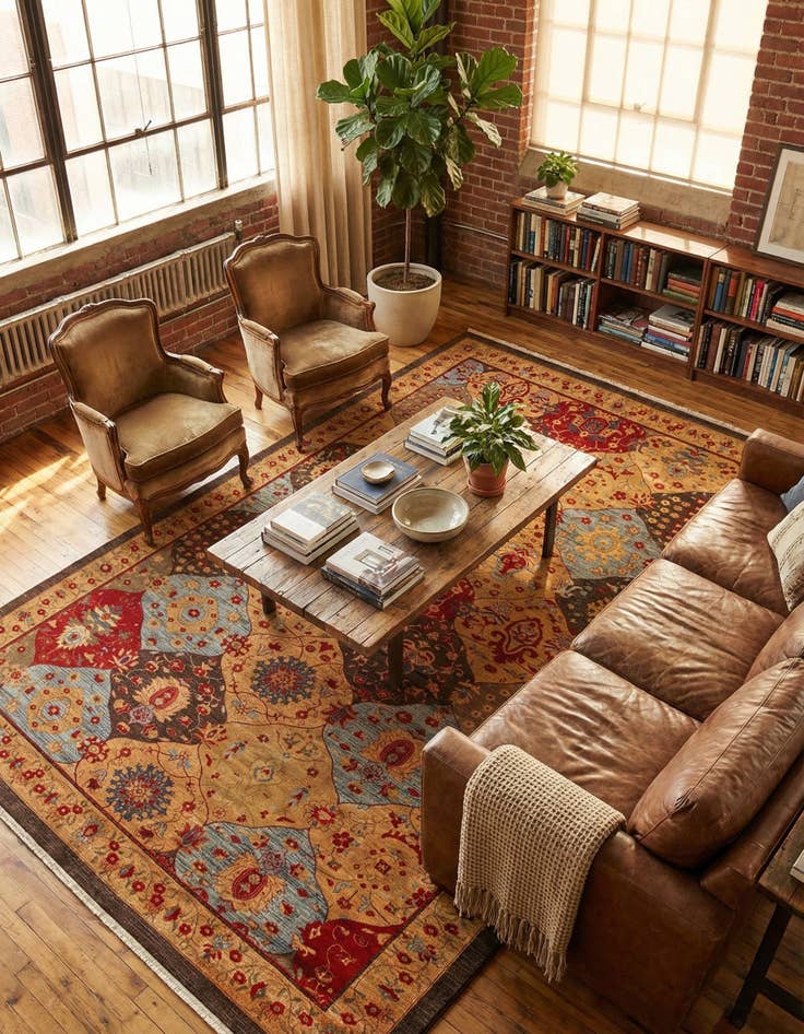 Detail image of 10' 6 x 16' 5 Kensington Rug