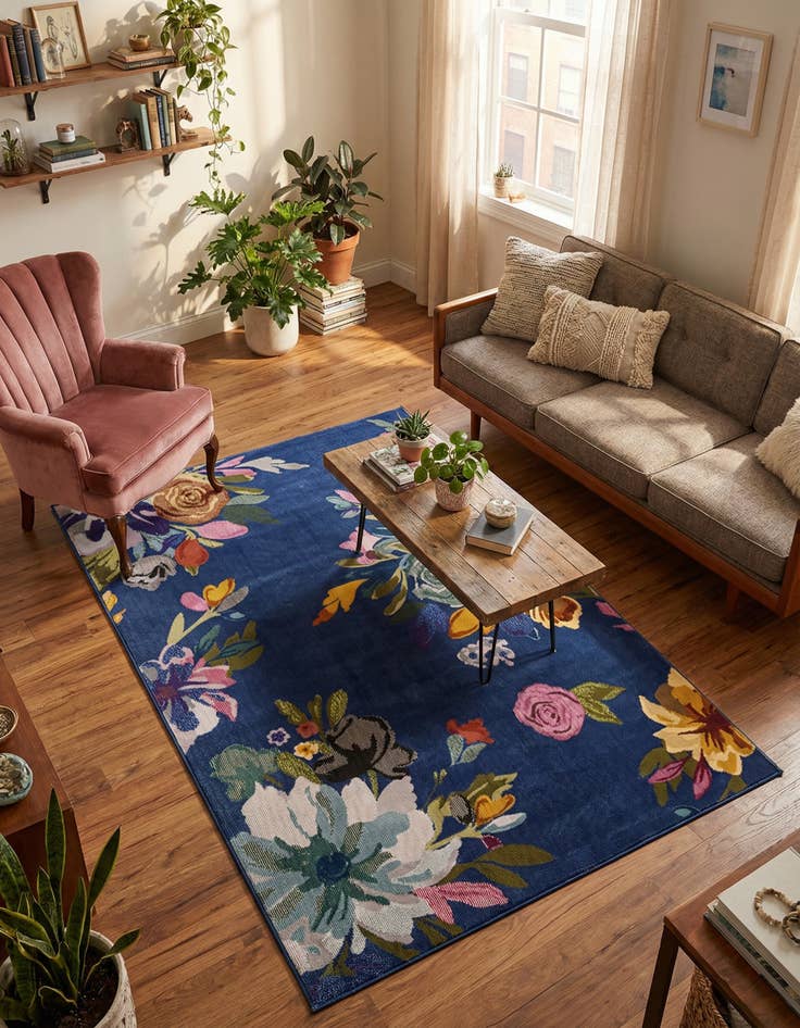 Detail image of 5' 3 x 7' 10 Blossom Rug