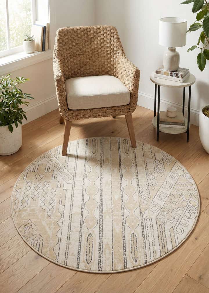 3' x 3' Oregon Round Rug