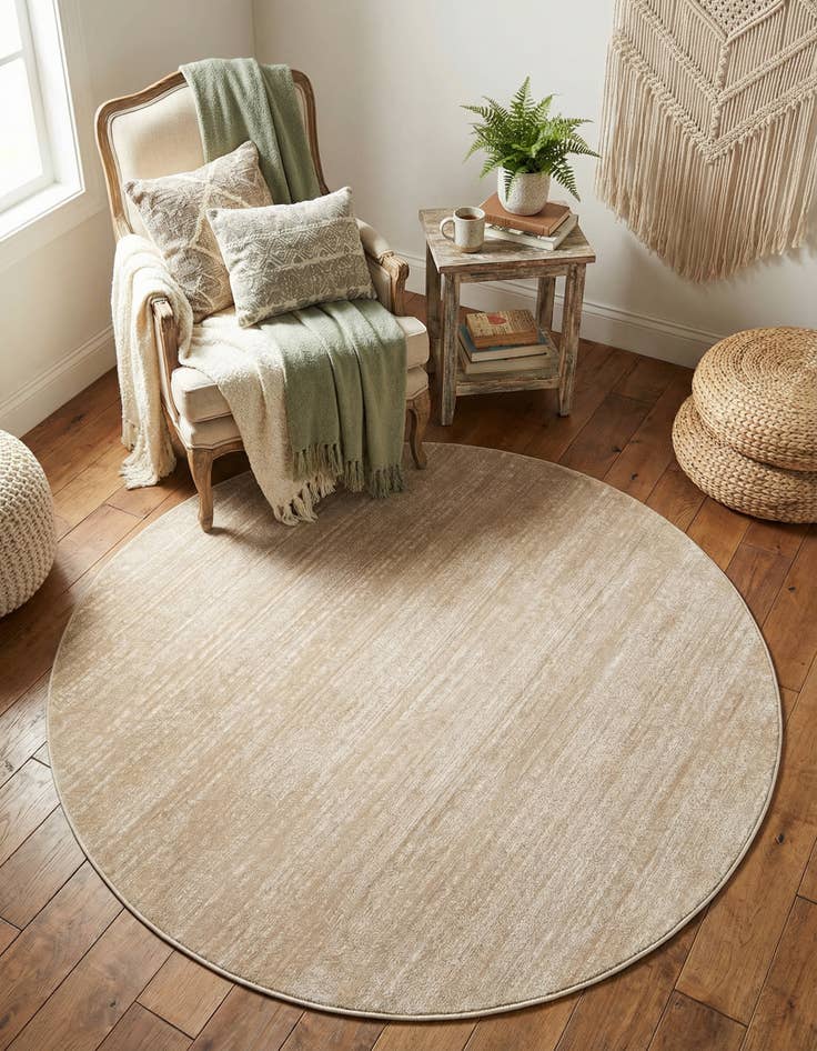 Detail image of Jill Zarin 4' x 4' Uptown Round Rug