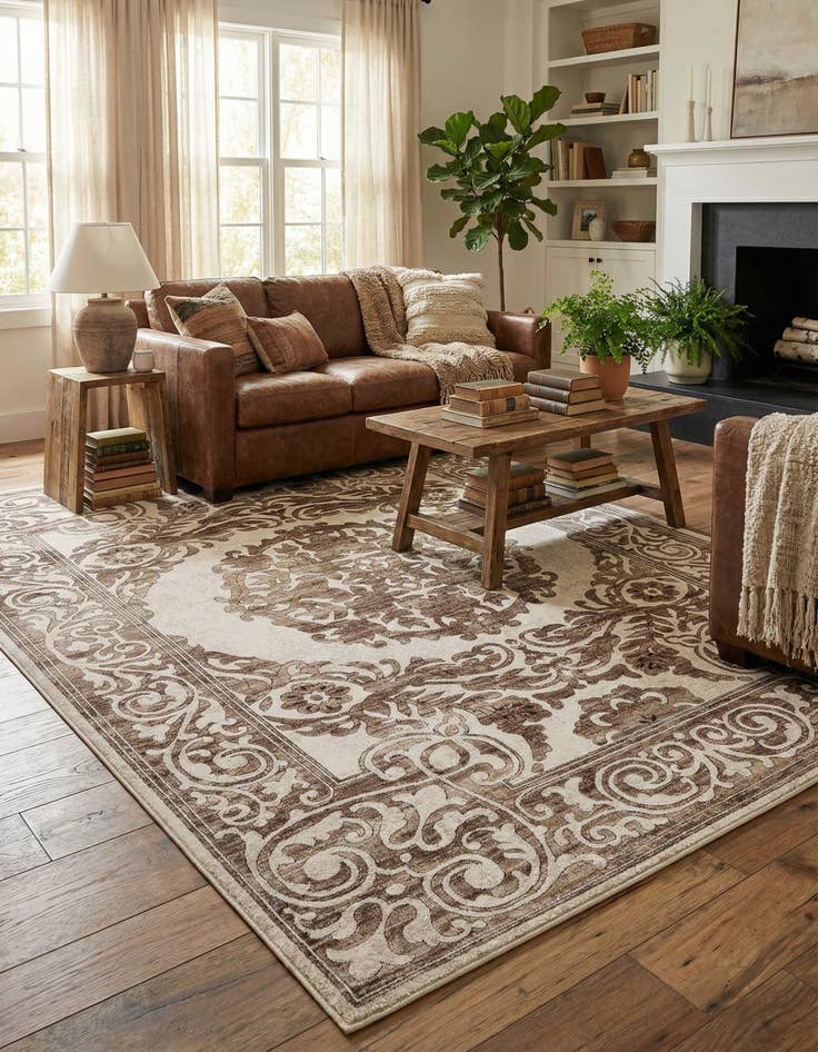 Detail image of 9' x 12' Hermitage Rug