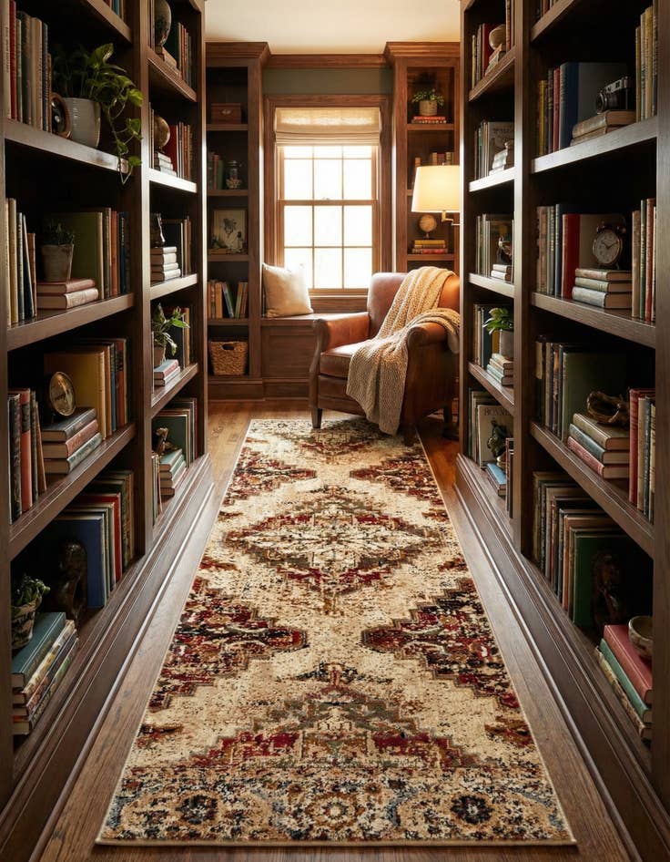 Detail image of 2' x 7' Saturn Runner Rug