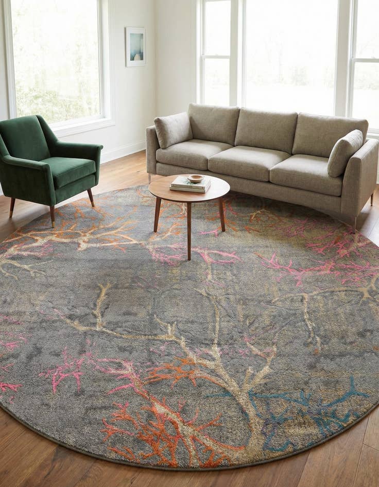 Detail image of 8' x 8' Delilah Round Rug