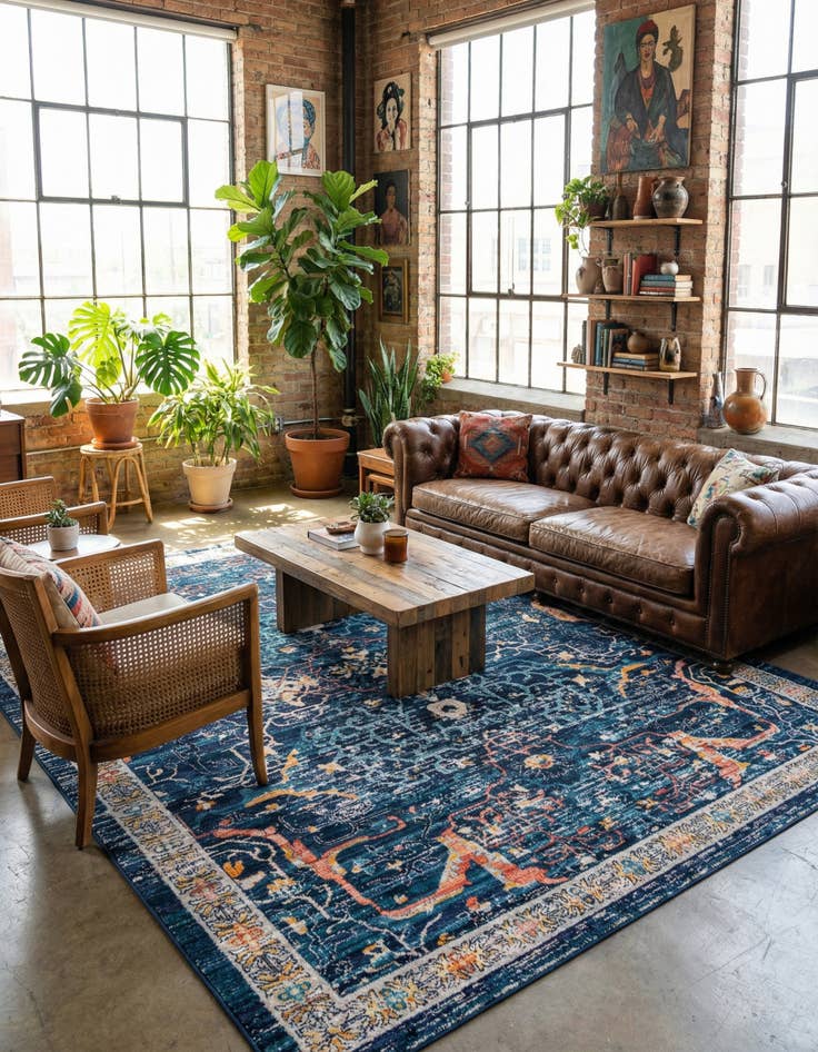 Detail image of 7' 10 x 10' 2 Lola Rug