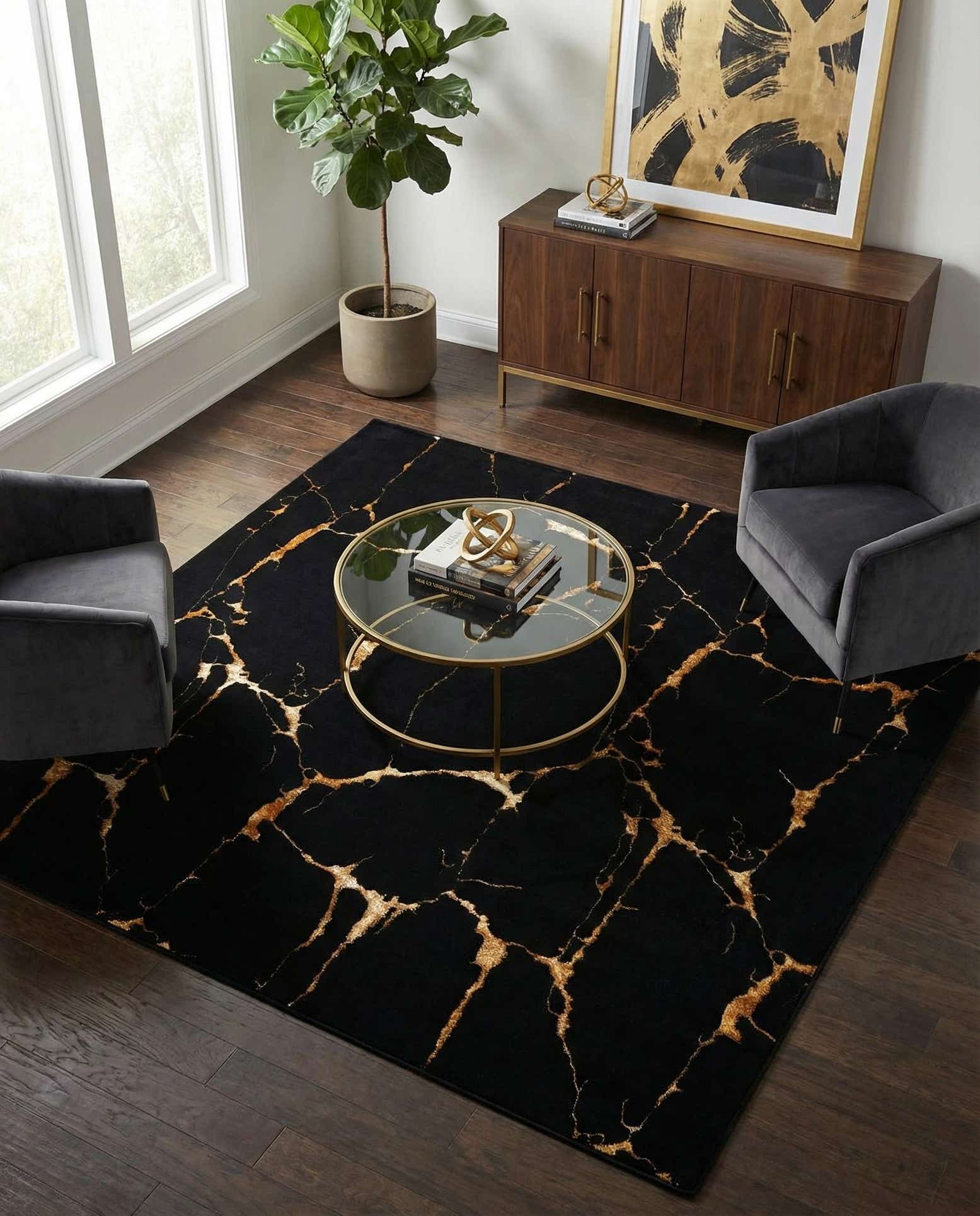 7' 10 x 7' 10 Vogue Geo Square Rug