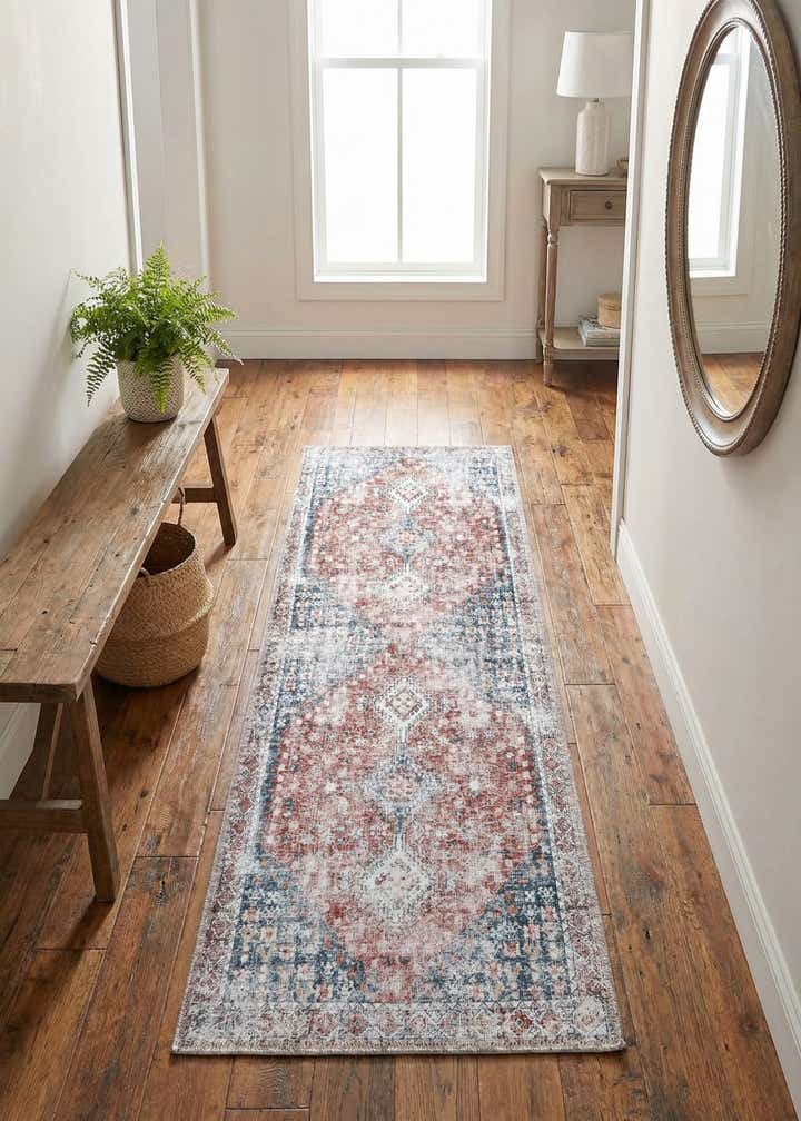 2' x 6' Washable Yara Runner Rug