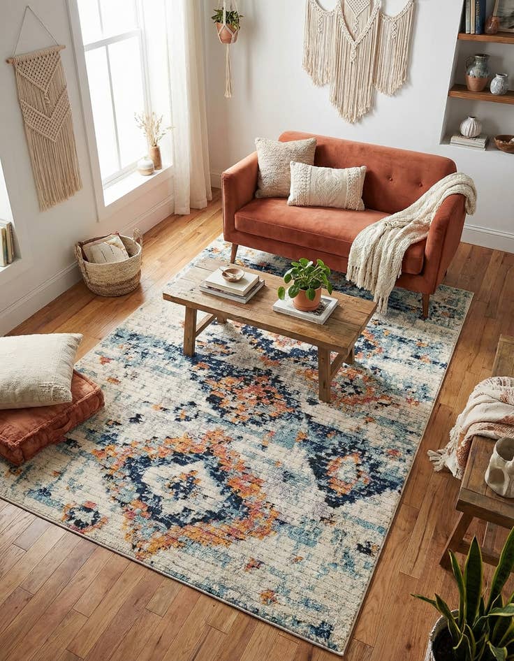 Detail image of 4' x 6' Morocco Rug