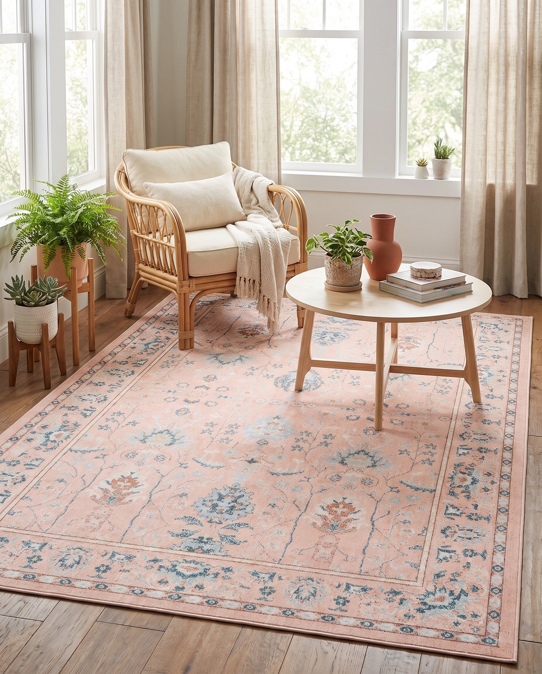 6' x 9' Kamala Washable Rug