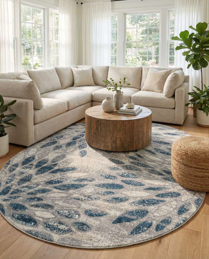 8' x 10' Charleston Oval Rug