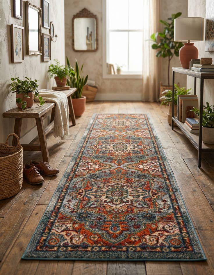 Detail image of 2' 7 x 10' Isabella Runner Rug