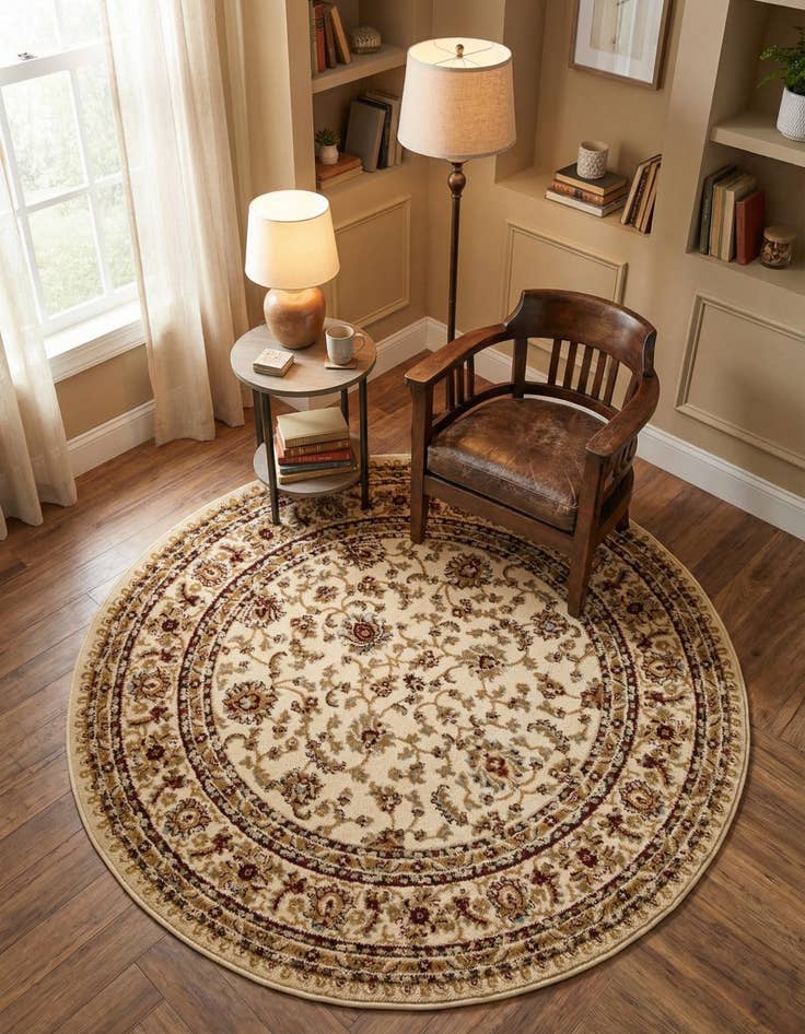 Detail image of 4' x 4' Aditi Round Rug